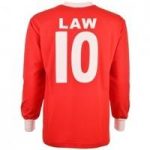 Manchester United 1963 FA Cup Denis Law 10 Football Shirt
