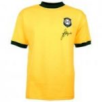 Brazil 1970 World Cup Jairzinho Retro Football Shirt