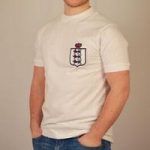 England White Retro Football Shirt