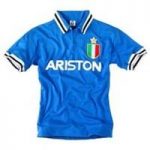 Juventus 1984-85 Blue Ariston Retro Football Shirt