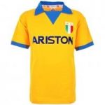 Juventus 1984-85 Gold Ariston Retro Football Shirt