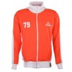 BUKTA  Heritage Track Top Red with White Panels/Cuffs/W’Band