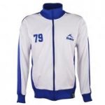 BUKTA  Heritage Track Top White with Royal Panels/Cuffs/W’Ba