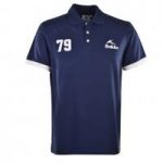 BUKTA  Heritage Polo Navy with White Cuffs