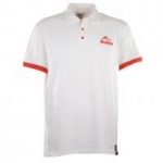 BUKTA  Polo White with Red Cuffs