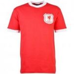 Wales Short Sleeve Kids Retro Football Shirt