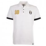 Juventus No 10 White Polo Shirt