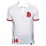 Ajax No 14 White Polo Shirt