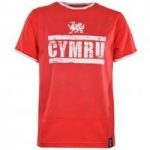 Wales T-Shirt – Red/White Ringer