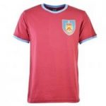 Burnley 12th ManT-Shirt – Maroon/Sky Ringer