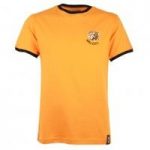 Hull City 12th Man T-Shirt – Amber/Black Ringer