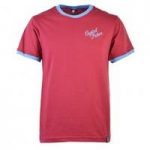Crystal Palace 12th Man T-Shirt – Maroon/Sky Ringer