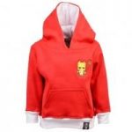 Kids Manchester United Hoodie – Red/White