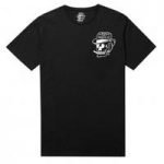 Rum Knuckles Black T-Shirt Logo Skull Print