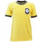 Brazil 1970 World Cup Kids Retro Football Shirt