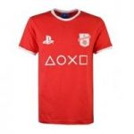Playstation Tee Red Cotton
