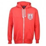 Bournemouth Zipped Hoodie –  Red