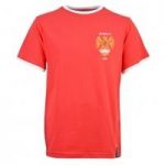 Manchester United 1970’s 12th Man T-Shirt – Red/White Ringer
