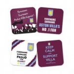 Personalised Aston Villa Coasters