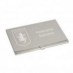 Personalised Aston Villa Football Club Business Card Holder