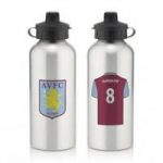 Personalised Aston Villa Aluminium Water Bottle (600ml)