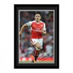 Personalised Arsenal Sanchez Autograph Photo