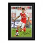 Personalised Arsenal Gabriel Autograph Photo