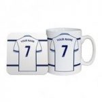 Personalised WBA Shirt Number Coaster & Mug Set