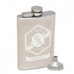 Personalised West Bromwich Albion Vintage Hipflask