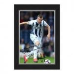 Personalised West Brom Brunt Autograph Photo