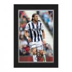 Personalised West Brom Olsson Autograph Photo