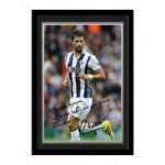 Personalised West Brom Yacob Autograph Photo