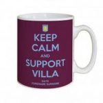 Personalised Aston Villa Keep Calm Mug