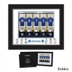 Personalised Everton Dressing Room Print