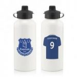 Personalised Everton Aluminium Water Bottle (600ml)