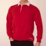 TOFFS Classic Retro Red Long Sleeve Shirt
