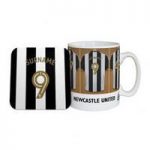 Personalised Newcastle United Dressing Room Mug and Coaster