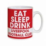 Personalised Liverpool Eat Sleep Drink Mug