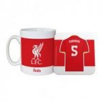 Personalised Liverpool Shirt Mug and Coaster Set